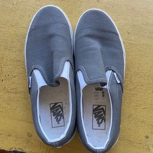 Gray Vans, only worn a handful of times!